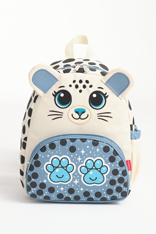 Snow Leopard Kindergarten Bag - Nursery & Preschool Backpack Girls & Boys School Bag