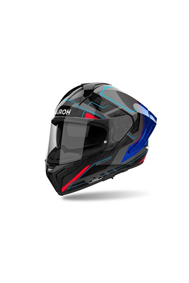 Matryx Rocket Blue Red Gloss Kask - 1
