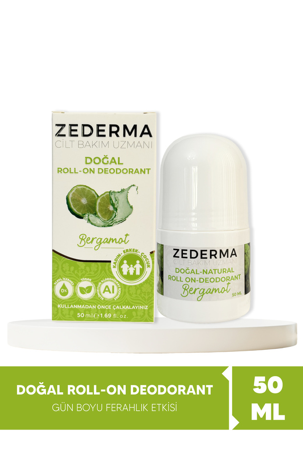 Doğal Roll-on Deodorant Bergamot - 1