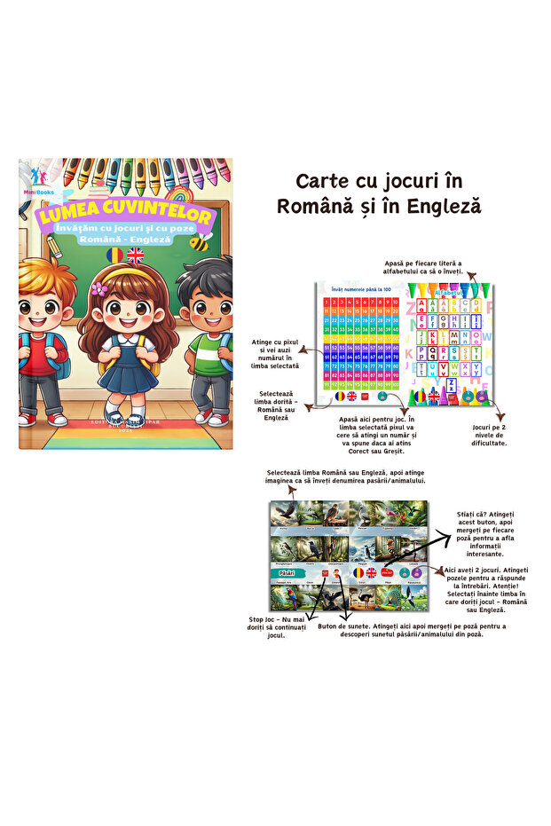 Interactive books with sounds, third generation - 2