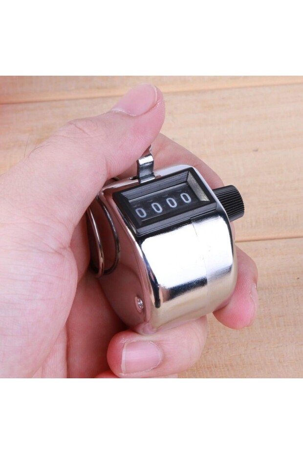 Mechanical hand counter, 4-digit display, reset button - 2