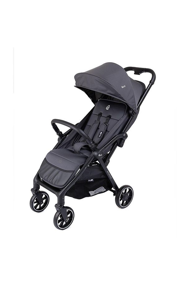 Quick Baston Bebek Arabası Tek Elle Katlanabilir, Ultra Hafif, 360° Dönebilen Tekerlek, 0- - 3