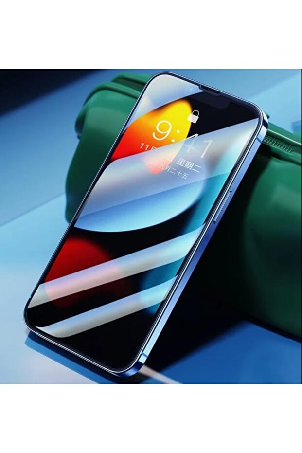 واقي شاشة زجاجي مقوى بتغطية كاملة 5D لهاتف iPhone 13 - 2