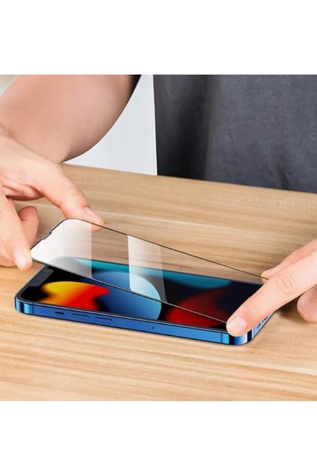 واقي شاشة زجاجي مقوى بتغطية كاملة 5D لهاتف iPhone 13 - 3