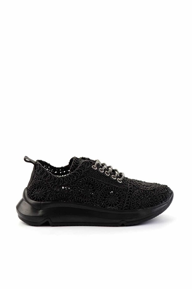Black Women's Sneaker K01792015316