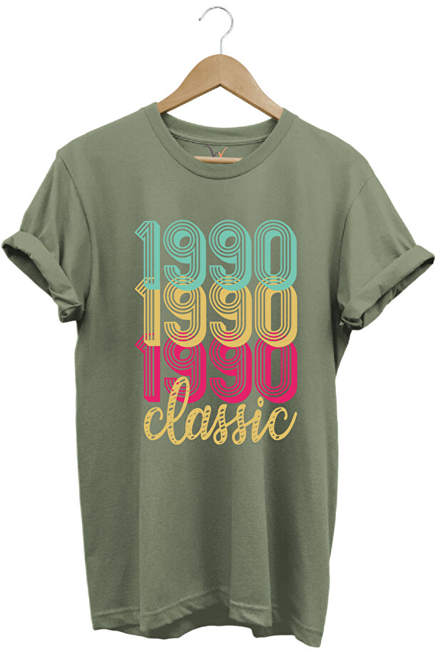 1990 Retro Vintage Classic Printed 100% Cotton Regular Fit Unisex T-Shirt