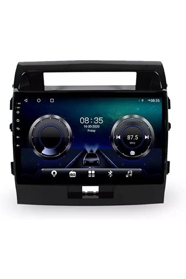 Android Car Stereo for Toyota Land Cruiser 2008-2015 2+32GB 10 inch with AHD Camera