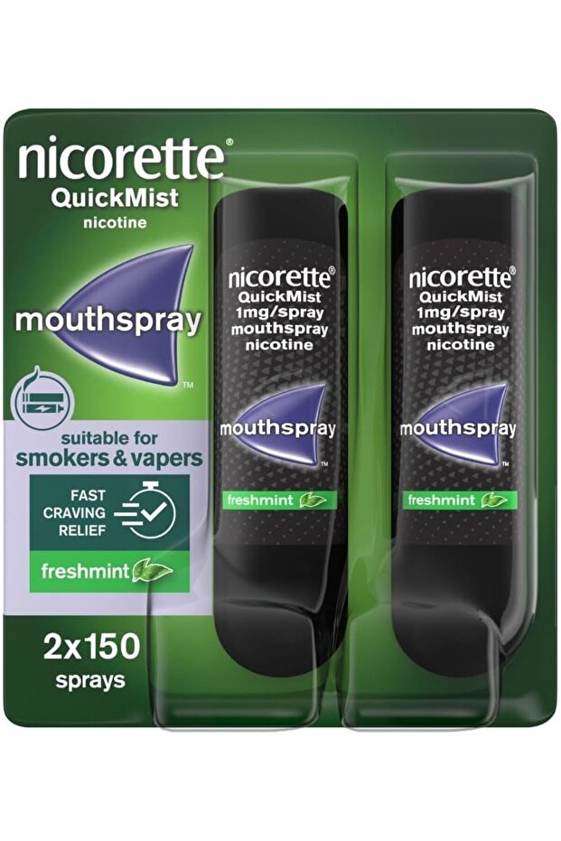 عبوة بخاخ نيكوريت كويك ميست المزدوجة - 1