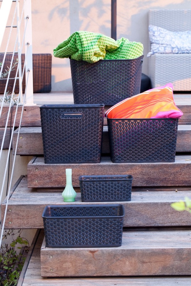 Stackable storage box 8L, My Style Rattan, - 4