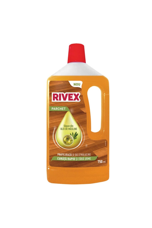 Rivex parquet solution, with olive oil, 750 ml - 1