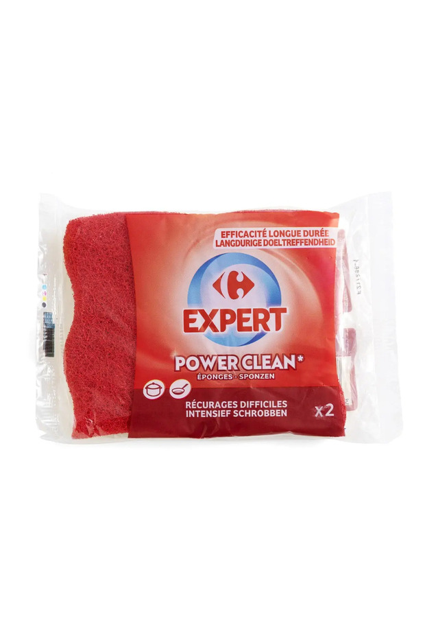 Carrefour vegetable sponge, 2 pcs. - 1