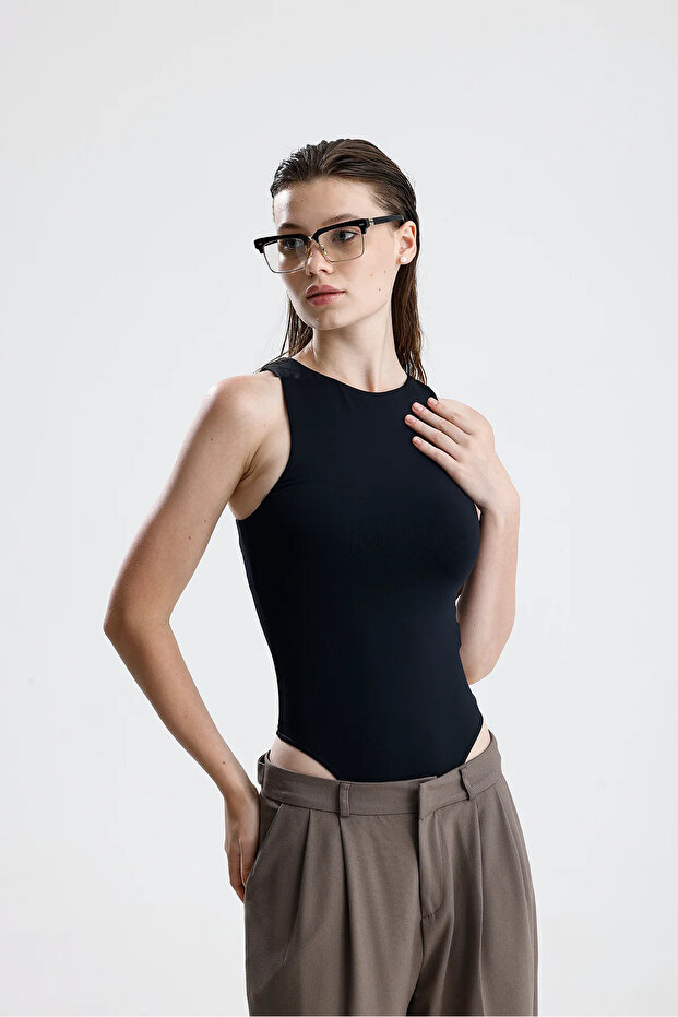 Kadın Basic Bodysuit - 5