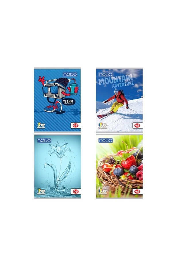 A5 notebook 48 sheets, vellum sheets, various models - 2