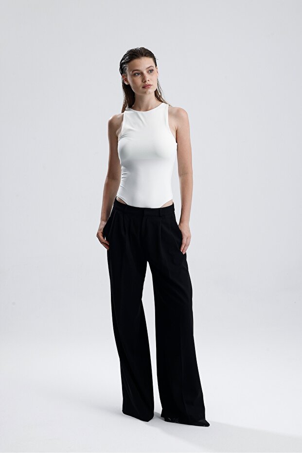 Kadın Basic Bodysuit - 5