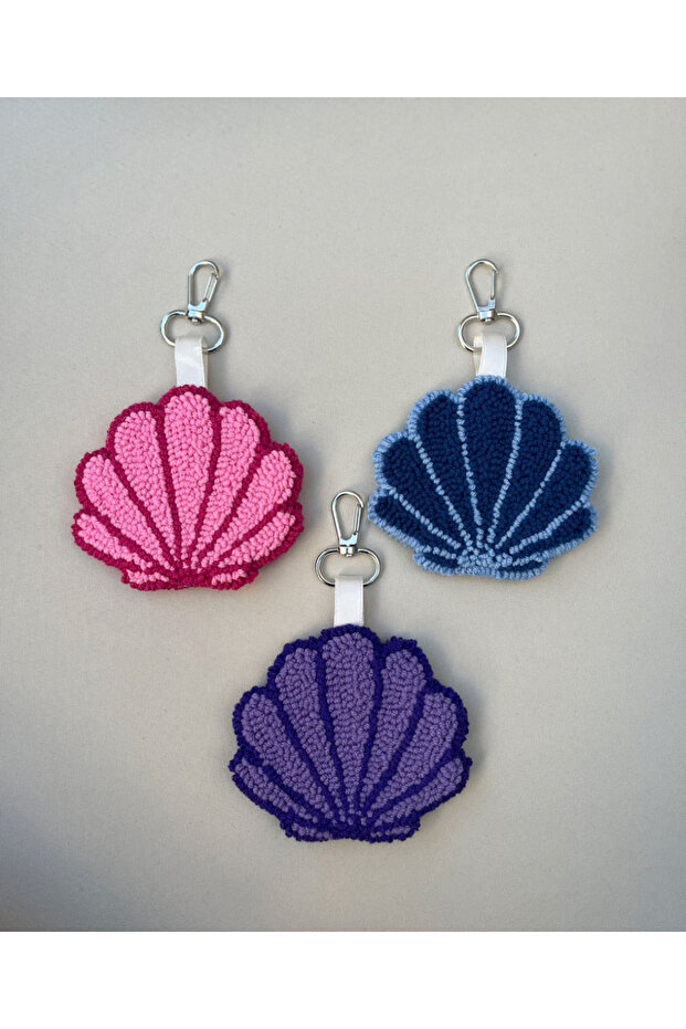 Seashell Punch Keychain - 1