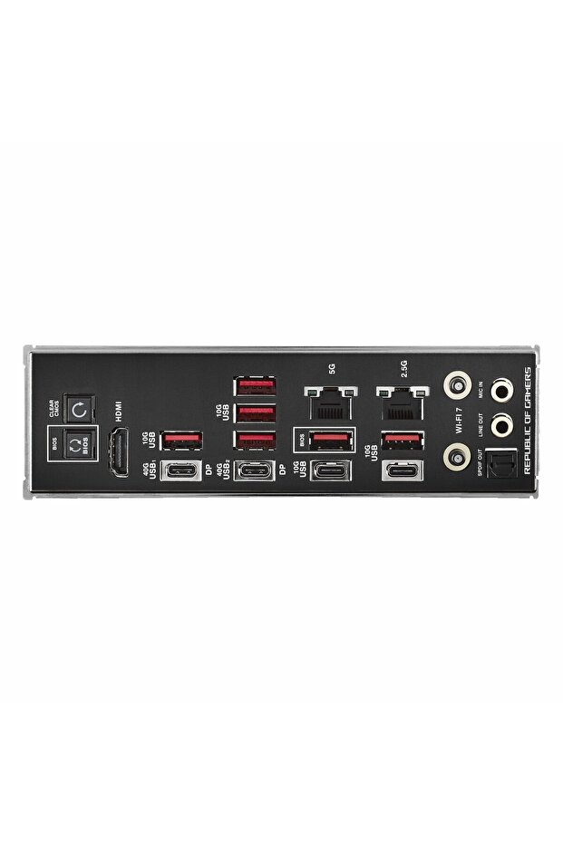ROG Crosshair X870E Hero DDR5 (8600MHz)OC M.2 HDMI/USB-C PCIe 5.0 AM5 ATX Anakart - 4
