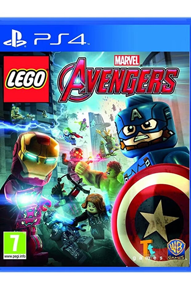 LEGO Marvel Avengers (النسخة العالمية) – لعبة أكشن ومغامرة PS4