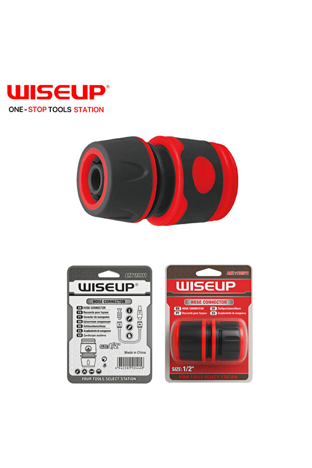 توصيلة لي ماء بلاستيك "1/2 - 1