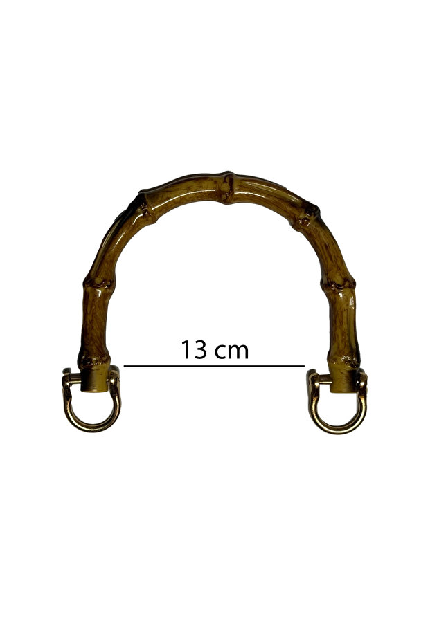Metal Uçlu Bambu Sap (Çift) 13cm - 1