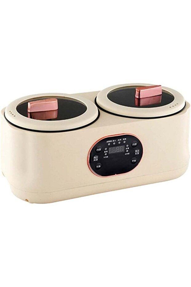 Dual Cooking Pot 2-in-1, Multi-Functional Electric Heating Pot with Double Liner and Digital Display - 1