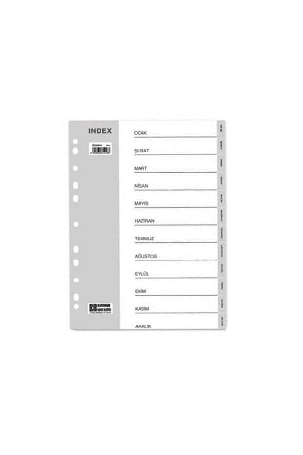 Separator a4 months january-december ix912 (price is for 1 piece)