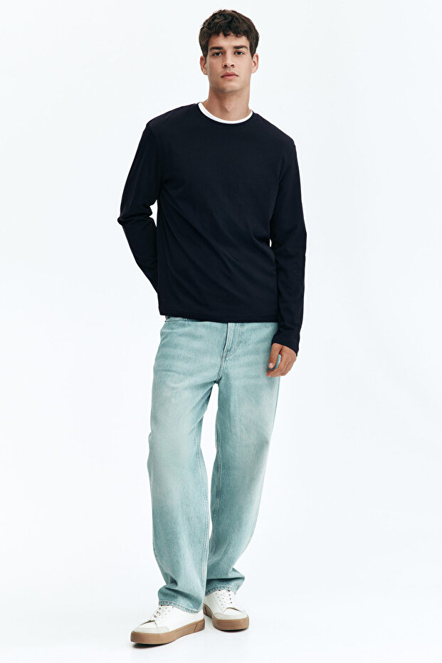 Regular Fit Jarse Üst - 2