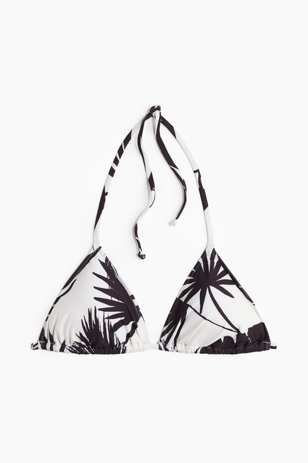 Dolgulu Üçgen Bikini Üstü - 4