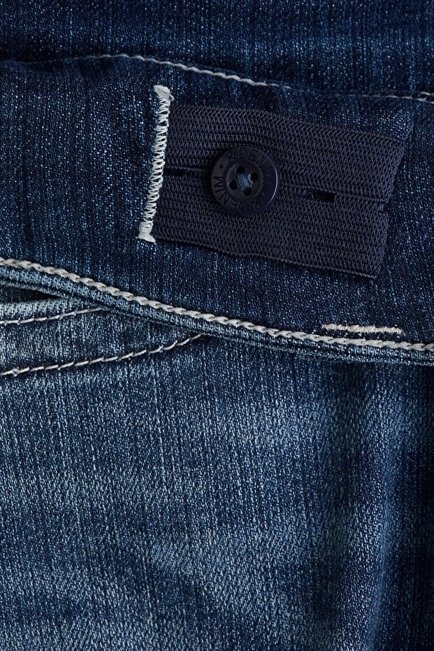 Bootcut Leg Low Jeans - 3