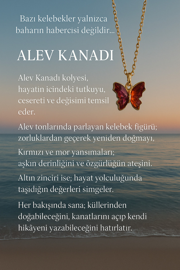 Flame Wing Necklace - 6