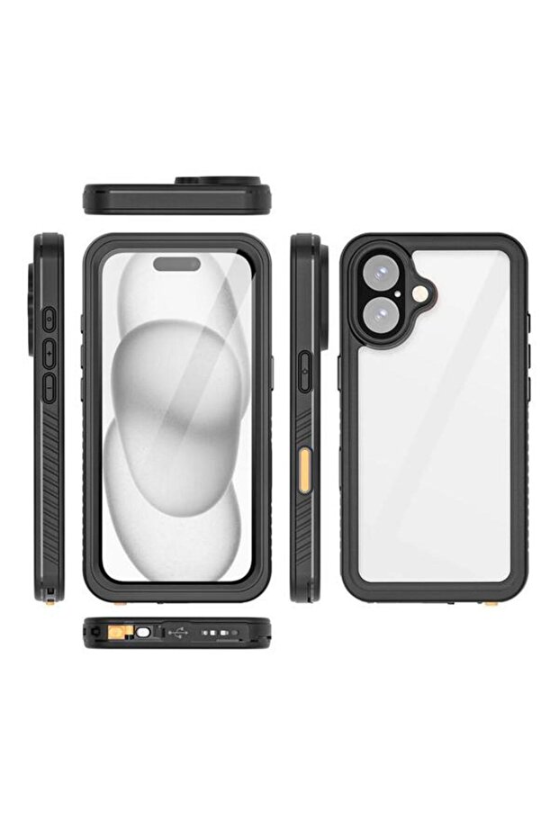 Avalanche Case iPhone 16, Black