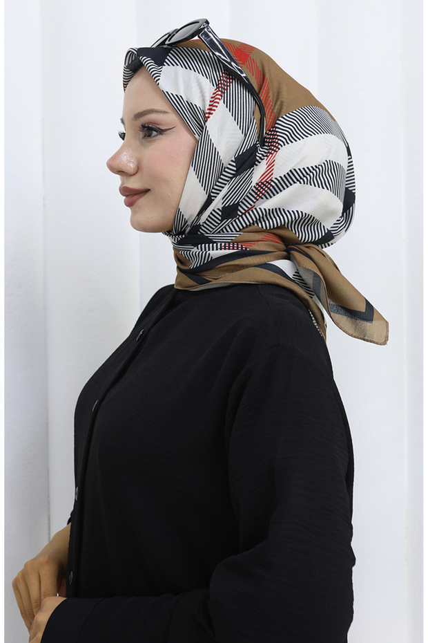 Soft Eşarp 90204-02 Taba - 1