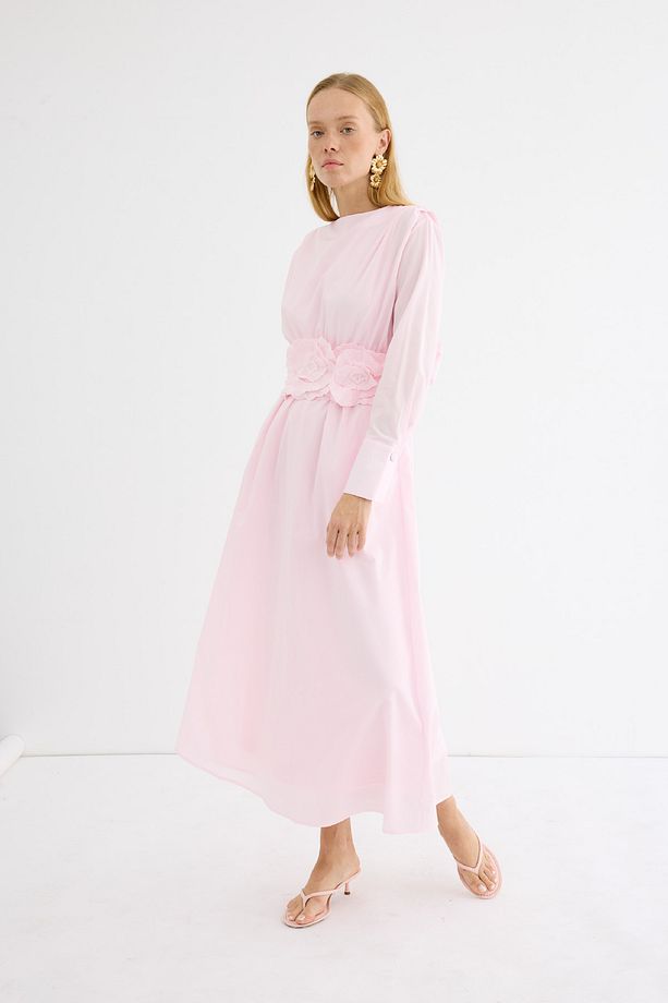 Hera Elbise Soft Pembe - 4