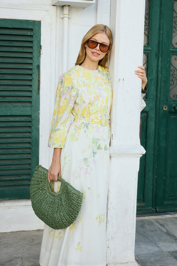 Noir Hasır Çanta Yeşil - 3