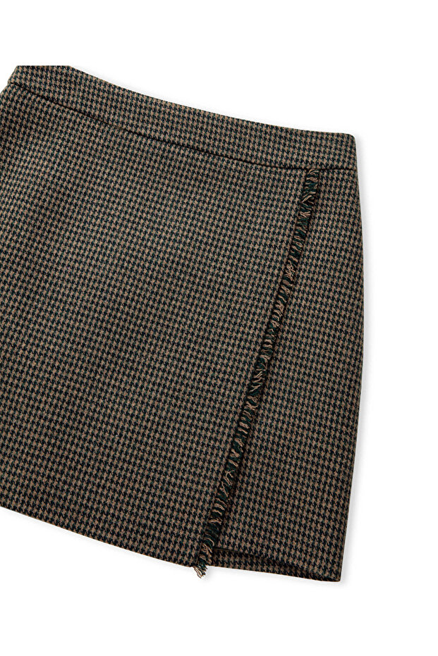 تنورة قصيرة بنمط هوندستوث - 4