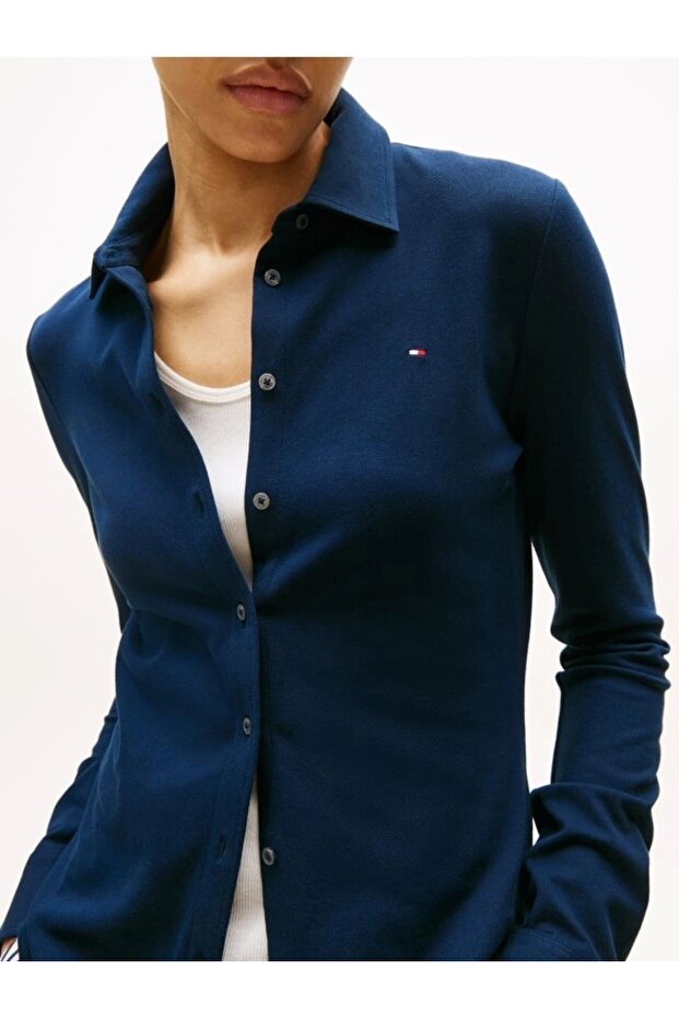 1985 SLIM PIQUE BTN LE LS - 2