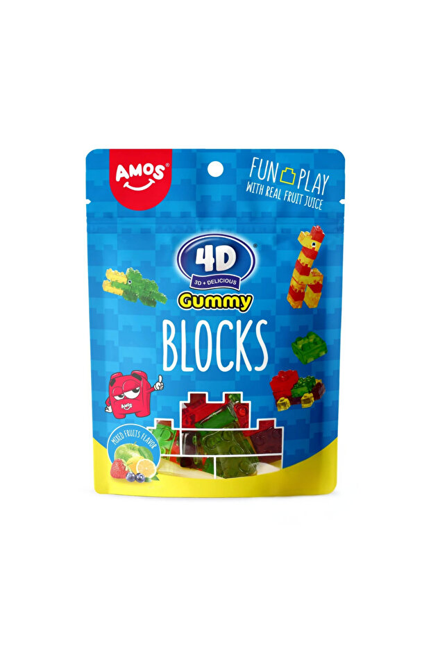 4D Gummy Blocks 64g - 1