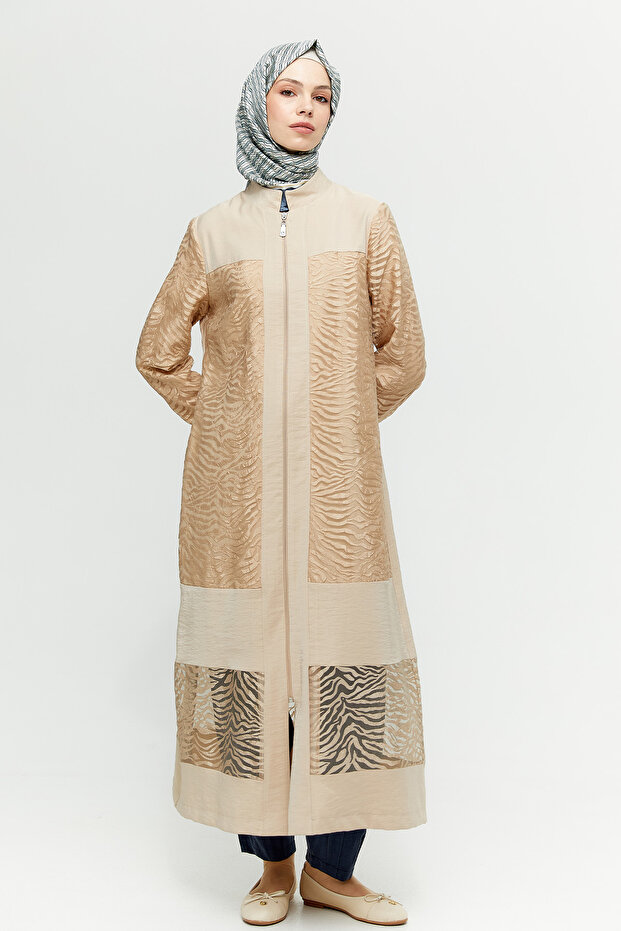 Fermuarlı Pardösü - 3