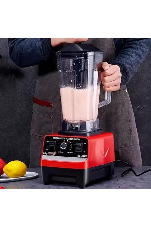 Electric Blender from Gold Crest with Multi-Function Grain Mill, 2.5 Liter Adjustable Capacity - 4