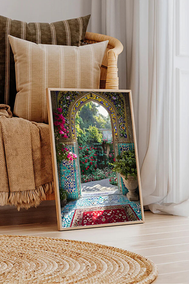 One Piece Wooden Framed Painting Tk0916