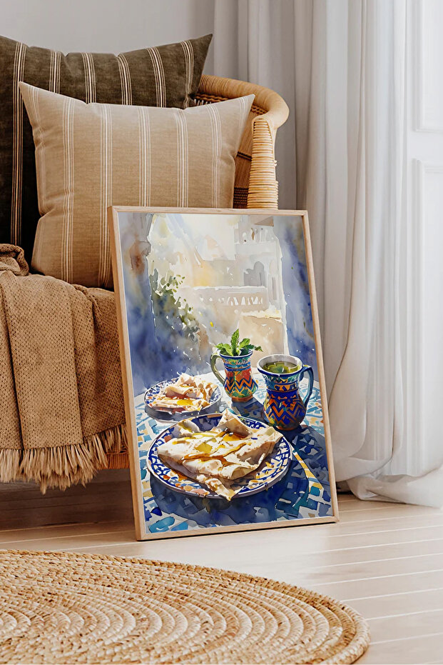 One Piece Wooden Framed Painting Tk0921