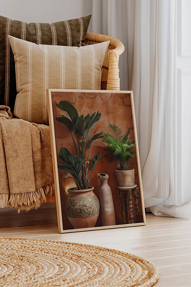 One Piece Wooden Framed Painting Tk0925