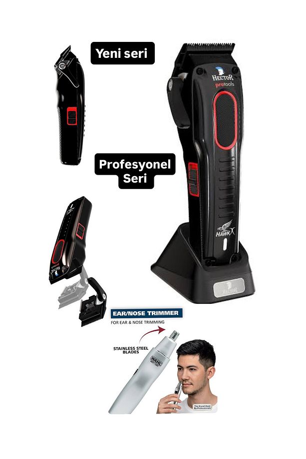 Saç Sakal Tıraş BLDC Profesyonel Makinesi - 4