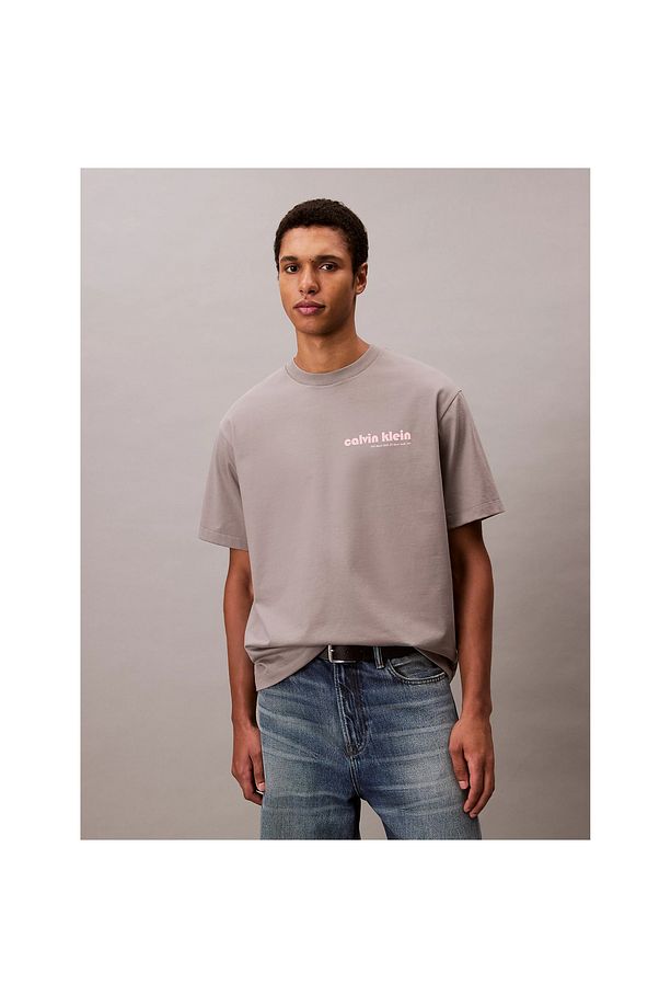 Ck Lv04rc829g Ss 16s Calvın Kleın Bauhaus Grap Erkek Tshırt - 8