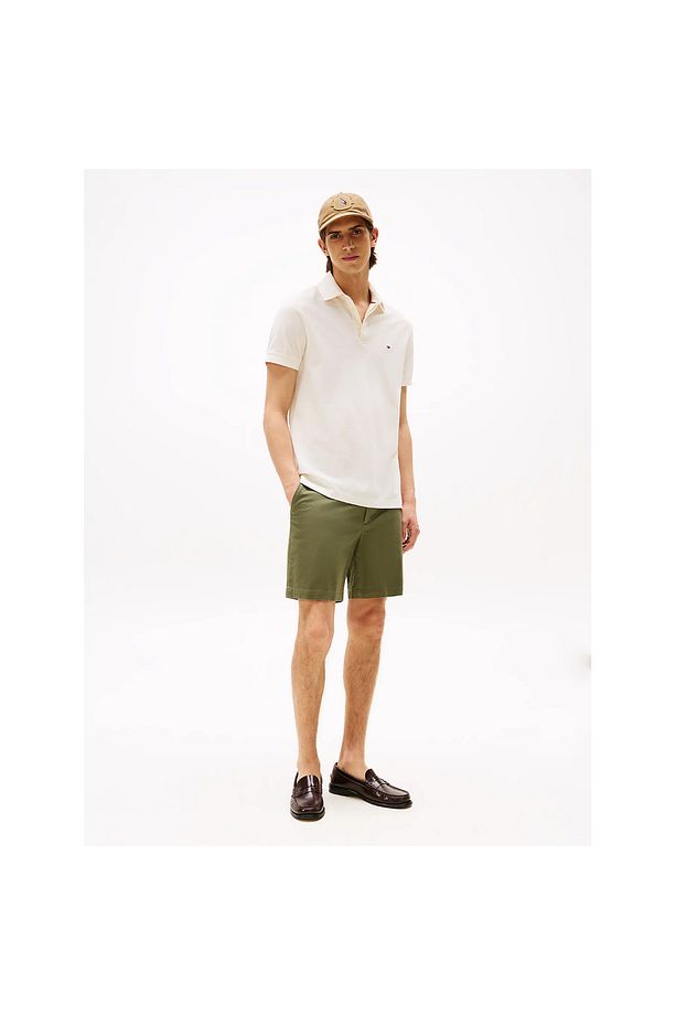 Th Mw0mw38491 Hıdden Placket Reg Polo Erkek Tshırt - 4