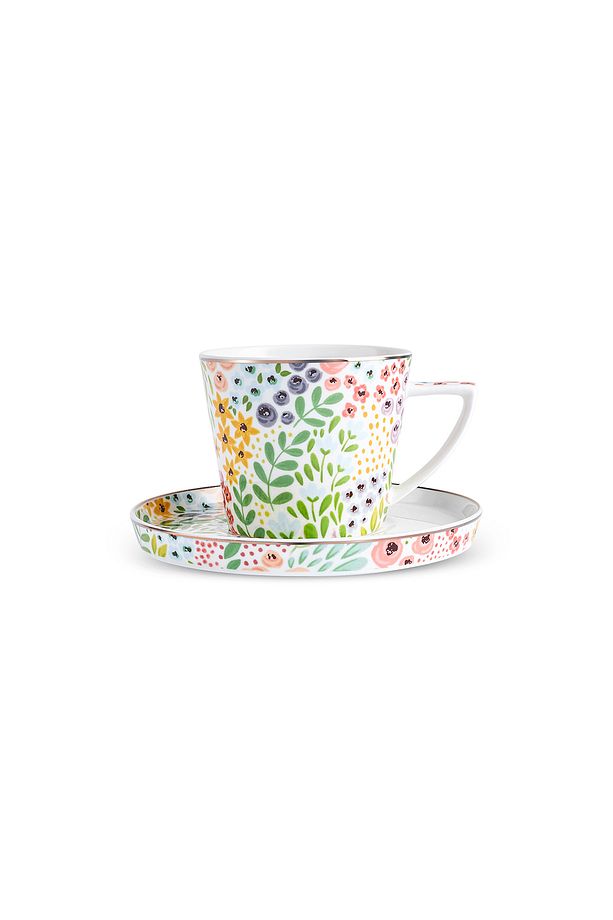 Fiore Çay Fincanı ve Tabağı 260 ml - 6