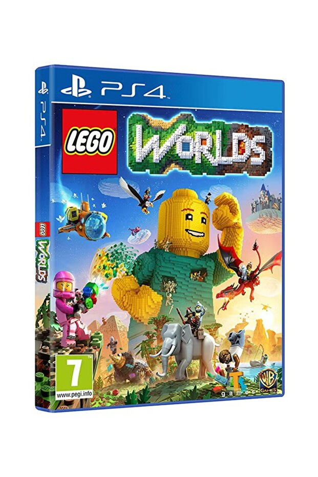 Lego Worlds International Version لجهاز PlayStation 4 – لعبة مغامرات إبداعية مفتوحة العالم