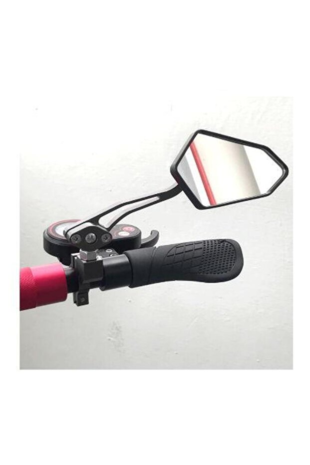 Set 2 mirrors with side view (Red) - 1