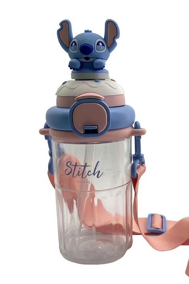 Disney Lilo&Stitch Lisanslı Askılı Tritan Şişe 600 ml - Stitch - 2