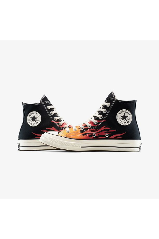 Chuck 70 Fire Unisex Siyah Sneaker - 6