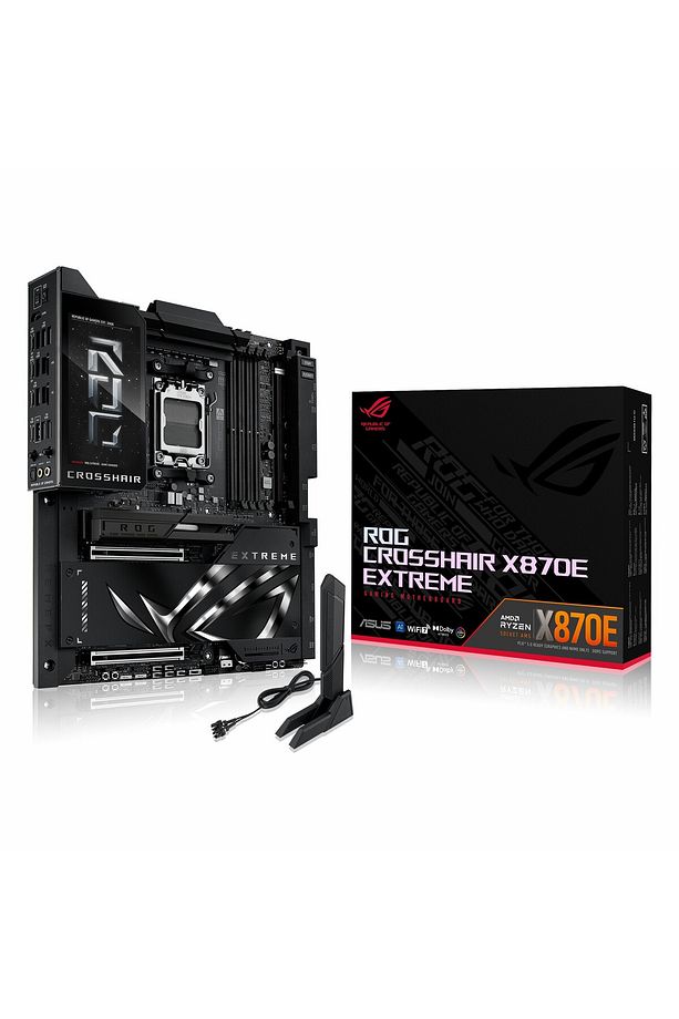ROG Crosshair X870E Extreme DDR5 (9000MHz)OC M.2 HDMI/USB-C PCIe 5.0 AM5 eATX Anakart - 1